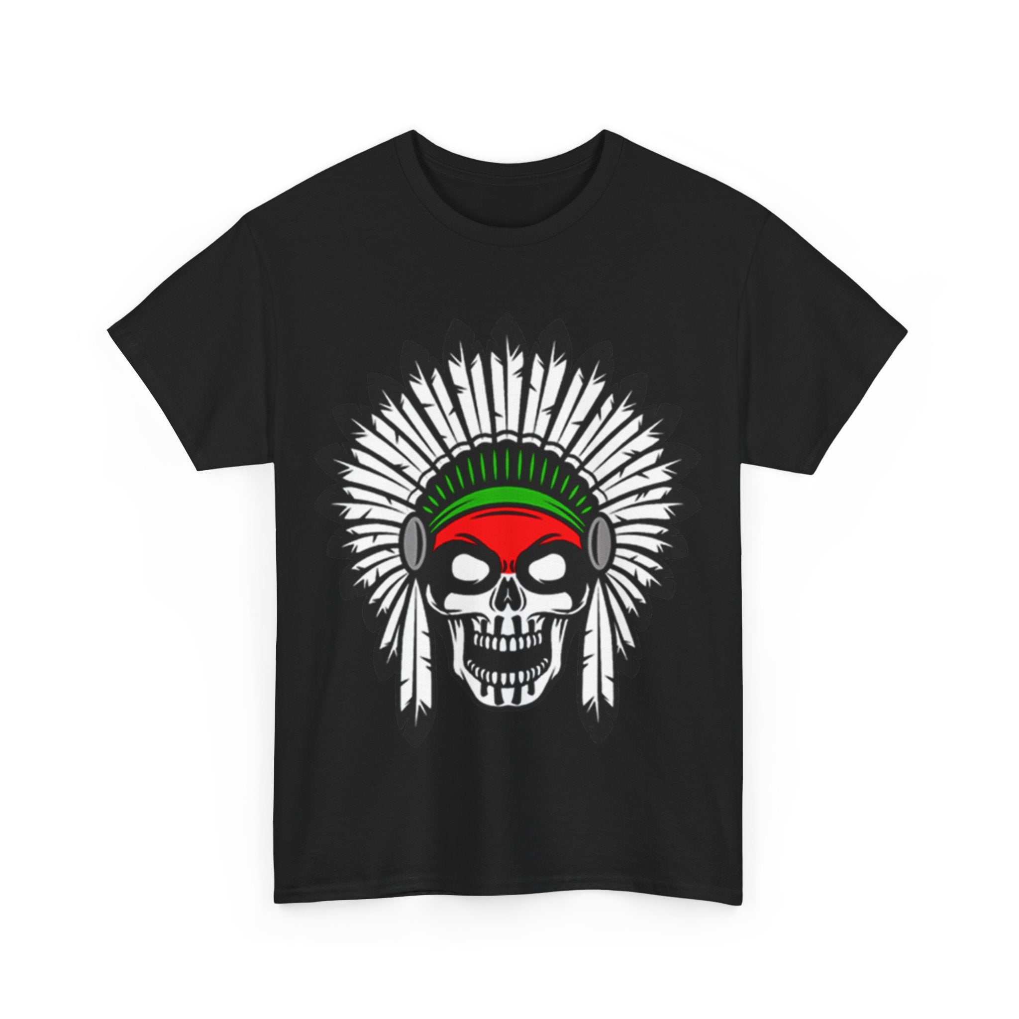 Features Skull Unisex Heavy Cotton Tee