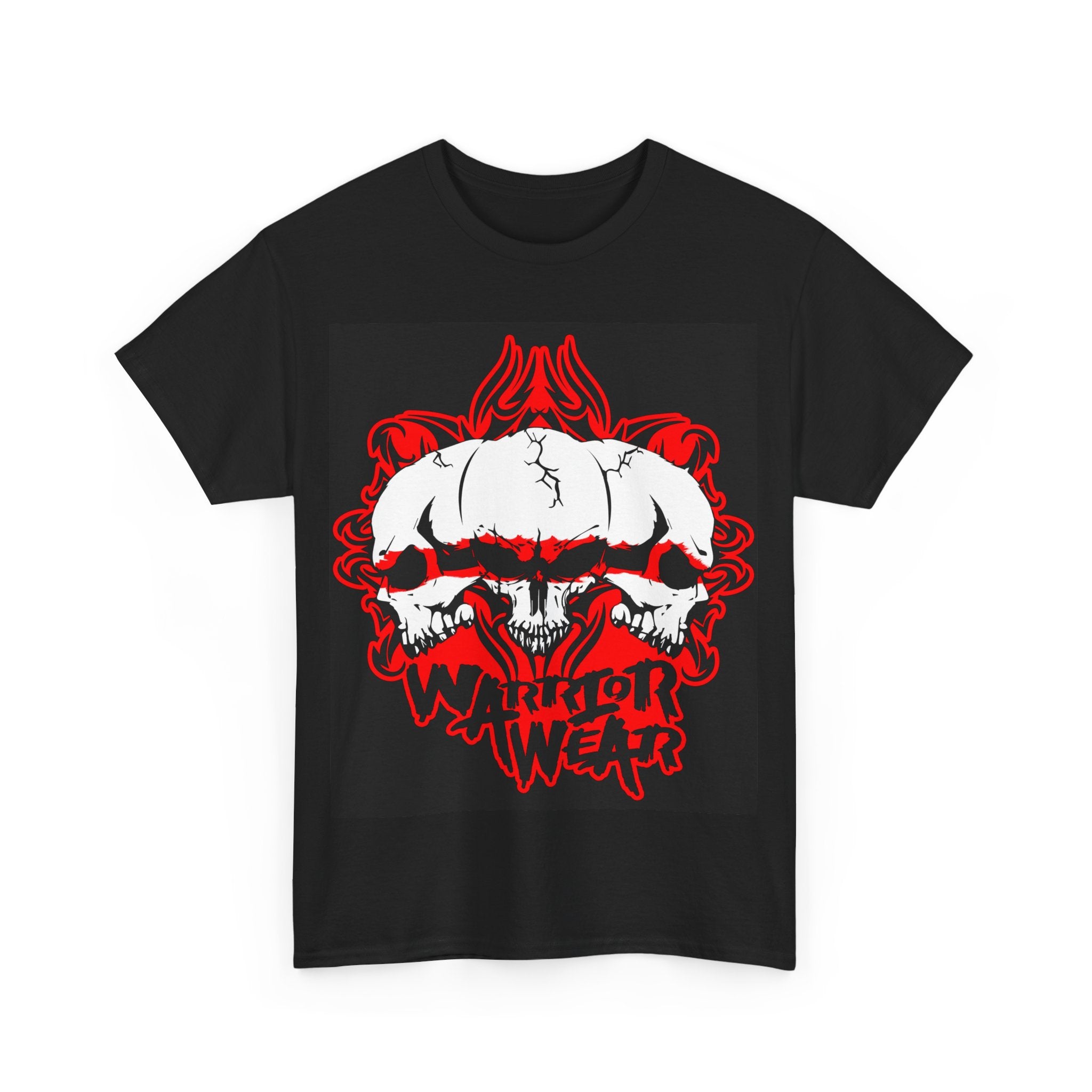 Warrior Wear Skull's Unisex Heavy Cotton Tee