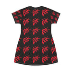 Load image into Gallery viewer, ABK WarrAll Over Print T-Shirt Dress
