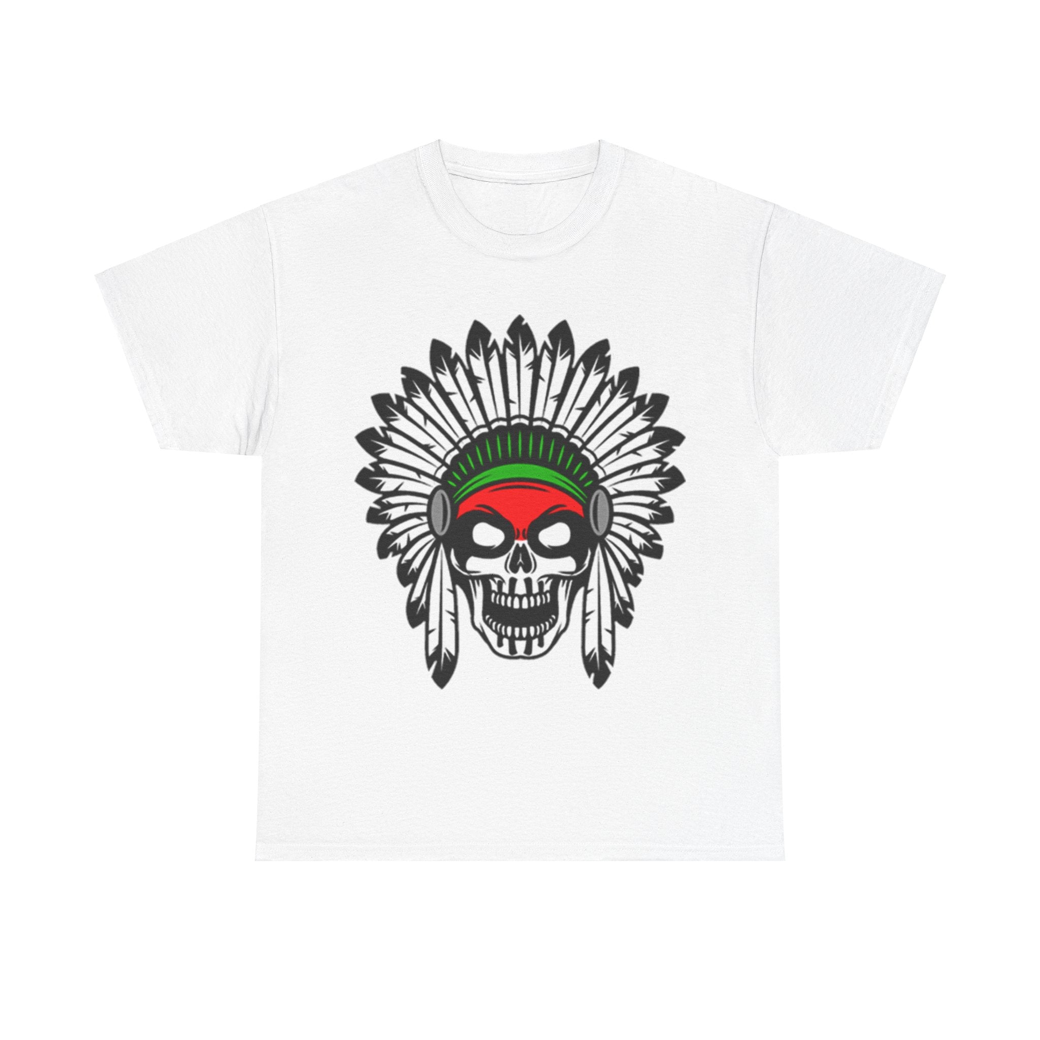 Features Skull Unisex Heavy Cotton Tee