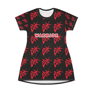 ABK WarrAll Over Print T-Shirt Dress