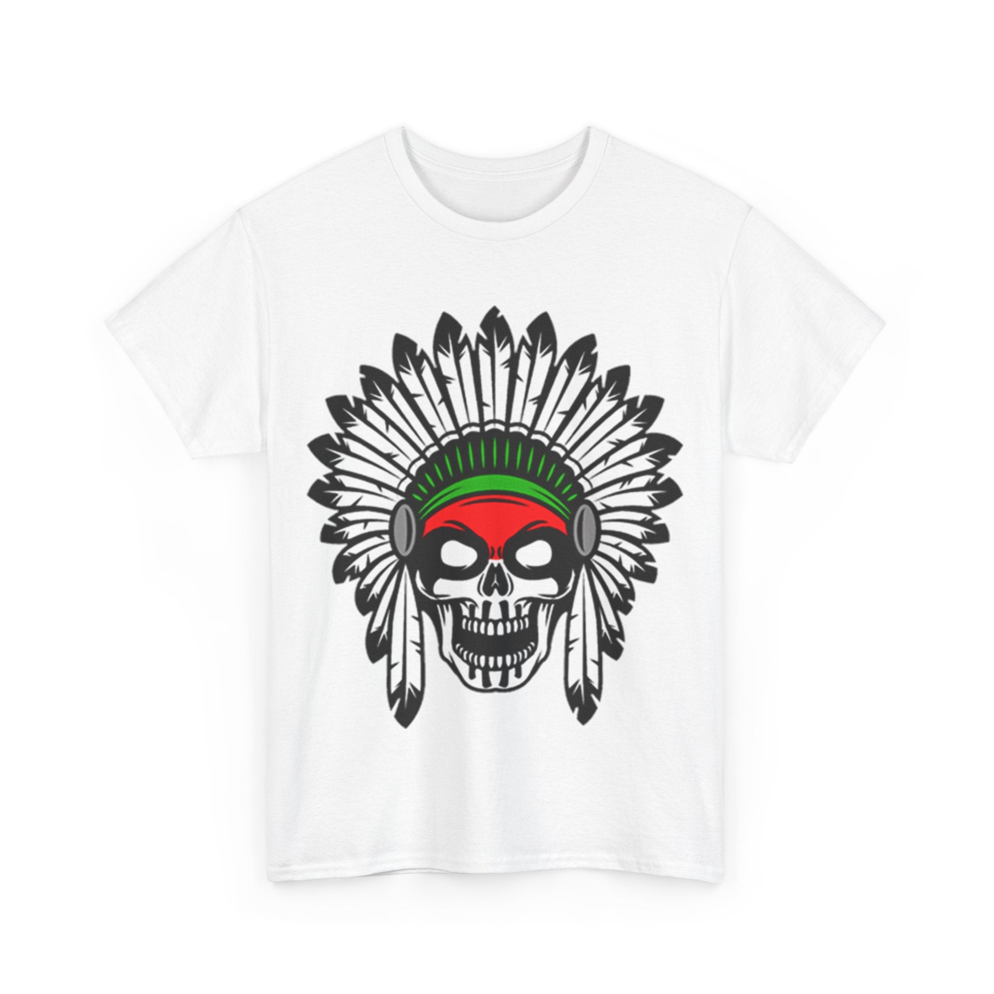 Features Skull Unisex Heavy Cotton Tee