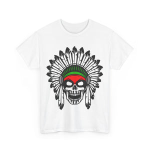 Features Skull Unisex Heavy Cotton Tee