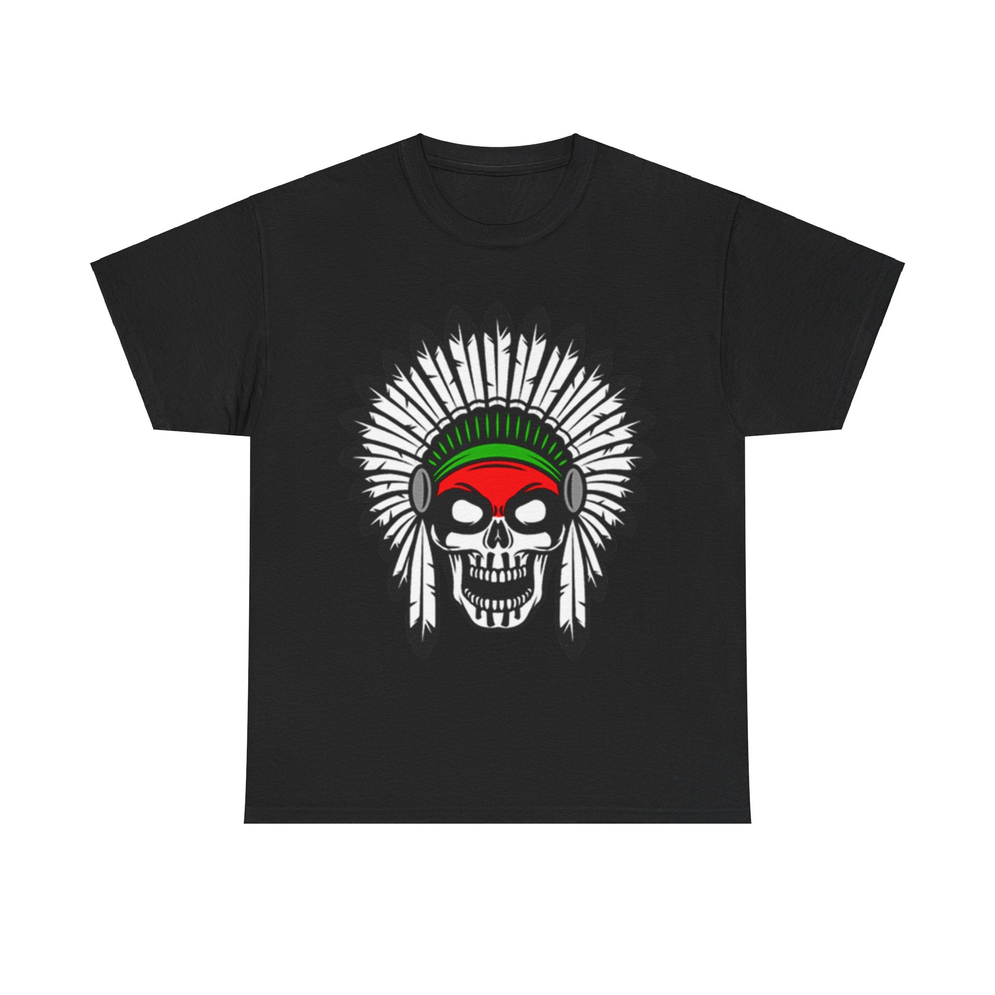 Features Skull Unisex Heavy Cotton Tee