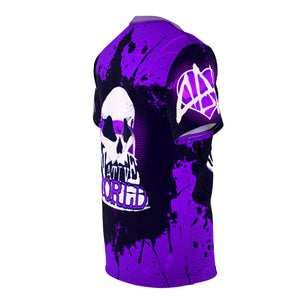 ABK Purple Unisex AOP Cut & Sew Tee