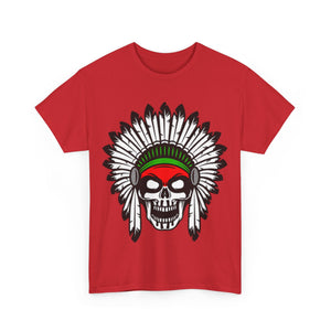 Features Skull Unisex Heavy Cotton Tee