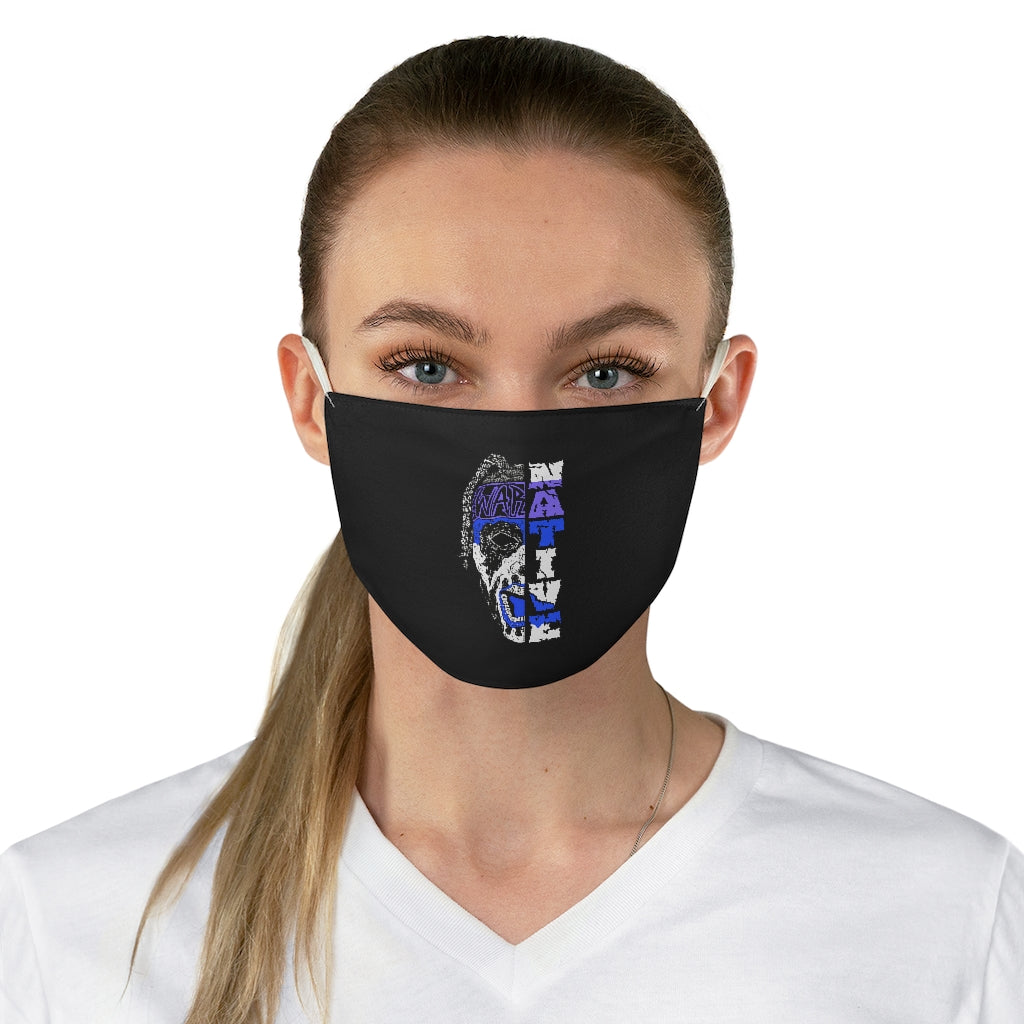 ABK Split Face Fabric Face Mask