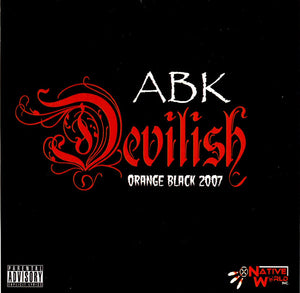 ABK Devilish Orange Black 2007 CD