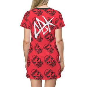 ABK All Over Print T-Shirt Dress