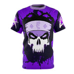 Load image into Gallery viewer, ABK Purple Unisex AOP Cut &amp; Sew Tee
