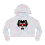 Load image into Gallery viewer, ABK Skull Women’s Cropped Hooded Sweatshirt
